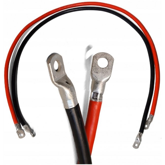 Battery Connection Cable 25mm2 100cm M8 [pair]