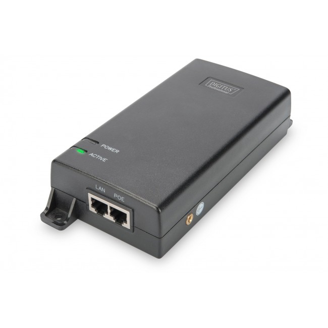 Digitus Gigabit Ethernet PoE Ultra Injector, 802.3af/at, 60 W Digitus Gigabit Ethernet PoE Ultra Injector, 802.3af/at, 60 W