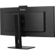 iiyama ProLite 34 VA UWQHD curved monitor with a built-in Windows Hello camera and microphone, USB-C Dock, LAN, KVM-Switch and 15cm height adjustable stand