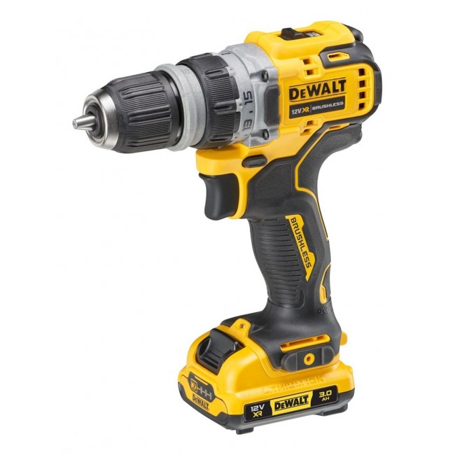 DeWALT DCD703L2T-QW drill 1500 RPM Keyless 900 g Black, Yellow DeWALT DCD703L2T-QW drill 1500 RPM Keyless 900 g Black, Yellow