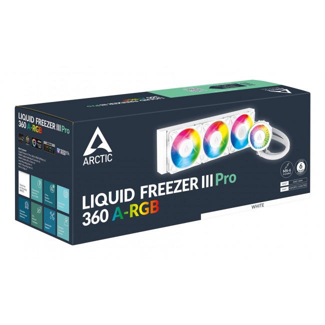 Liquid Cooling ARCTIC WAK Liquid Freezer Pro III 360 A-RGB (white) Liquid Cooling ARCTIC WAK Liquid Freezer Pro III 360 A-RGB (white)
