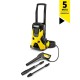 K rcher K 5 BASIC pressure washer Upright Electric 500 l/h 2100 W Black, White, Yellow