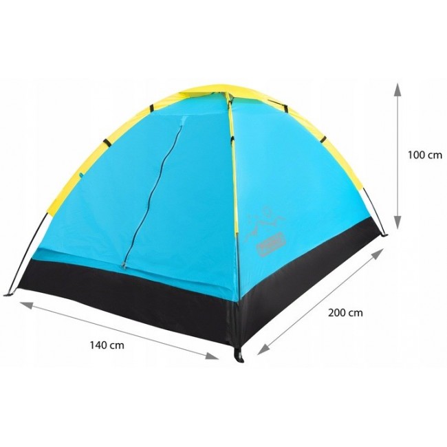 TOURIST TENT 2-PERSON ALPENAIR IGLO CAMPING WATERPROOF MOSQUITO NET TOURIST TENT 2-PERSON ALPENAIR IGLO CAMPING WATERPROOF MOSQUITO NET
