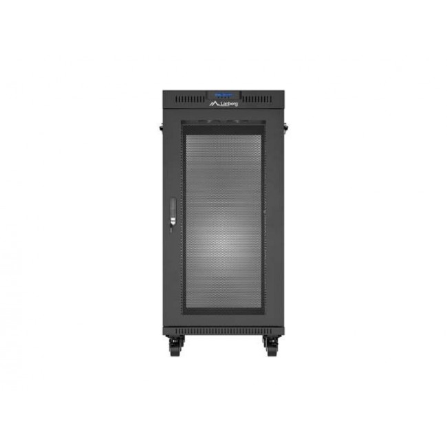Lanberg FF01-6824-23BL rack cabinet 24U Freestanding rack Black