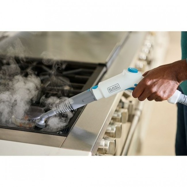 Black & Decker BHSMP2314-QS steam cleaner Cylinder steam cleaner 1.2 L 2300 W Blue, White