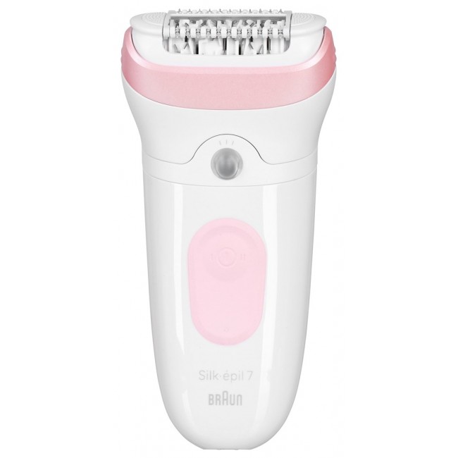 Braun Silk- pil 7 7-000 Pink, White