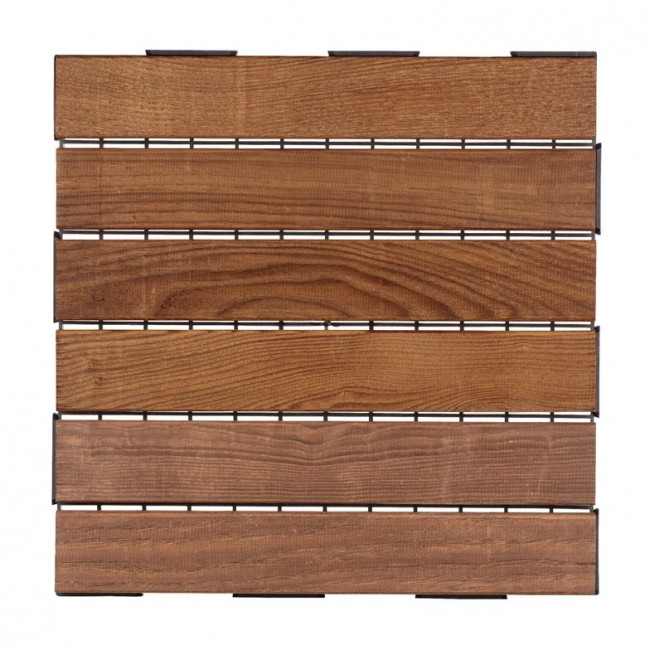 DECK TILES 30X30CM 6PCS THERMO ASH