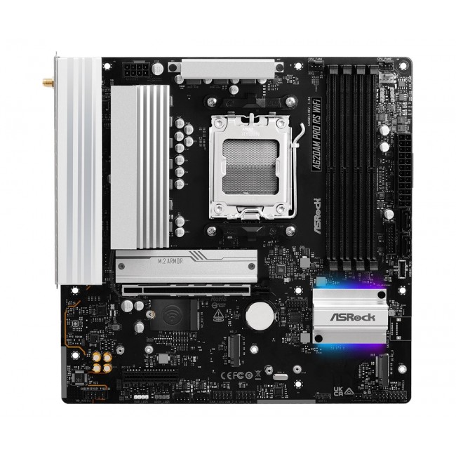 Asrock A620AM Pro RS WiFi AMD A620A Socket AM5 micro ATX