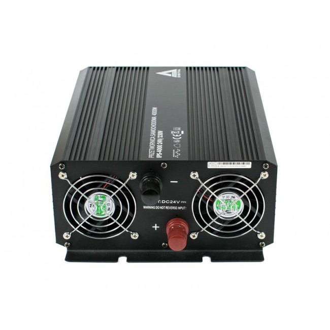 AZO Digital 24 VDC / 230 VAC Automotive Inverter IPS-4000 4000W
