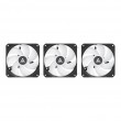 Chieftec CLC-360-VRM-RGB computer cooling system Computer case All-in-one liquid cooler 12 cm Black