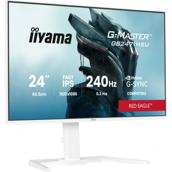 iiyama G-MASTER GB2471HSU-W1 computer monitor 60.5 cm (23.8
