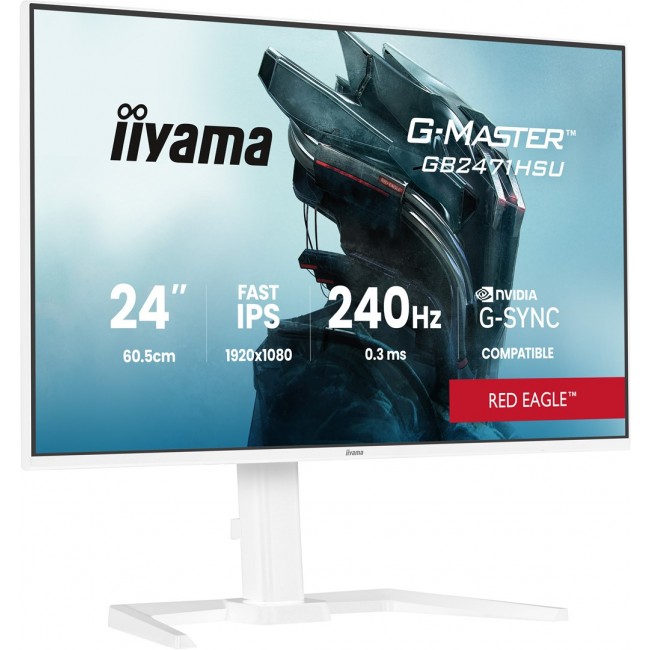iiyama G-MASTER GB2471HSU-W1 computer monitor 60.5 cm (23.8