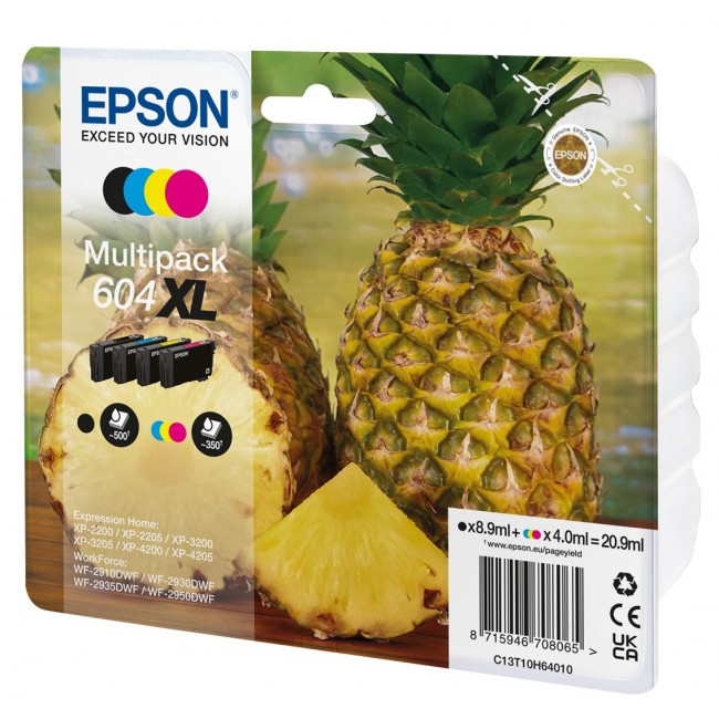 Epson Multipack 4-colours 604XL Ink