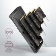 Axagon EEM2-GTS2 External USB-C 10Gbps metal box for M.2 NVMe & SATA SSD disks. Screwless