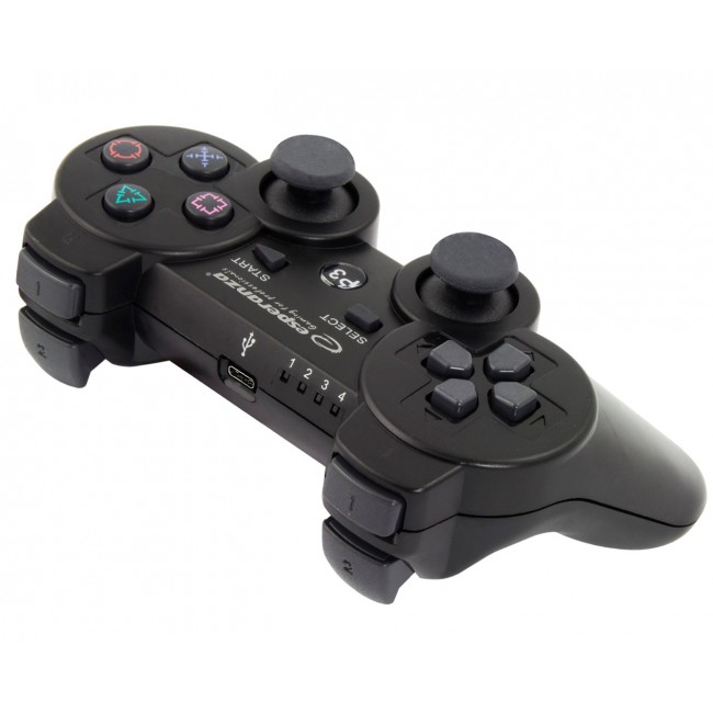 Esperanza EGG109K Gaming Controller Black Bluetooth Joystick Analogue Playstation 3