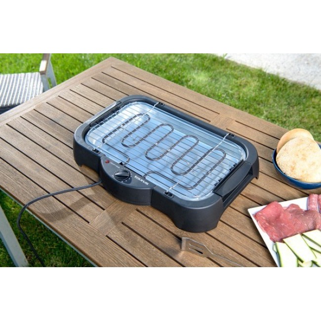 Taurus Maxim's Plus Barbecue Tabletop Electric Black 2000 W