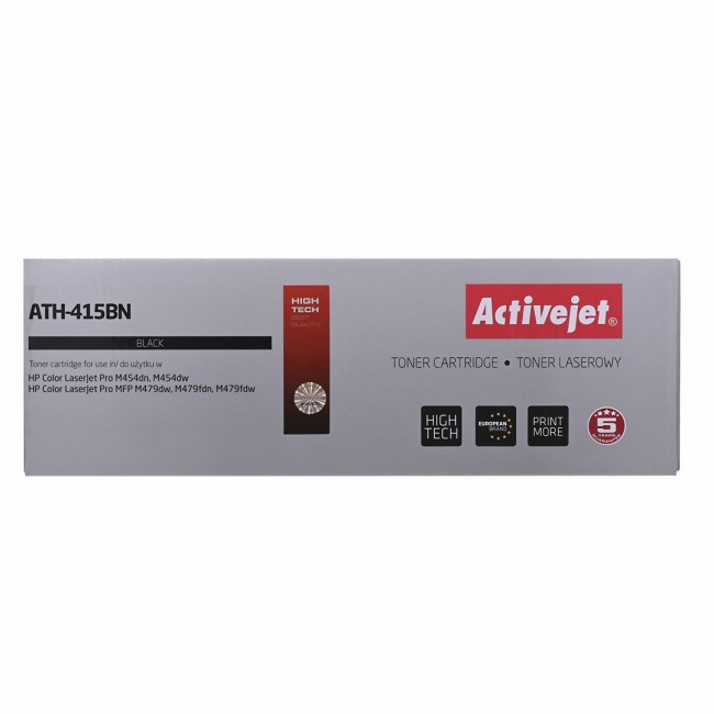 Activejet ATH-415BN Toner (replacement for HP 415A W2030A Supreme 2,400 pages black) with chip