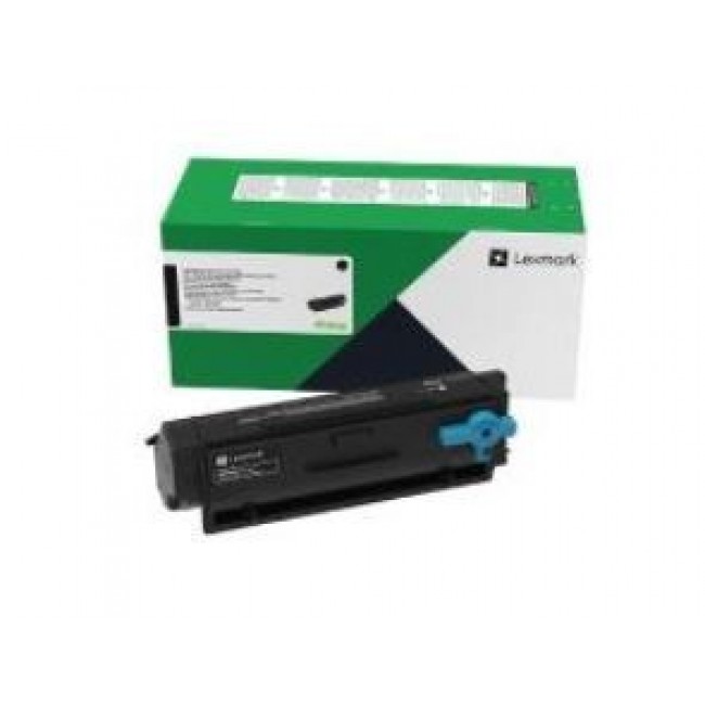 Lexmark - Hojtydende - sort - original