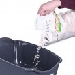 DIAMENTIQ BAYA light grey/dark grey - cat litter box - 55,5 x 40 x 38,7 cm