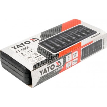 Yato YT-1069 impact socket Black
