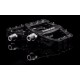 Rockbros 2017-12CBK Nylon cycle pedal set - Black Rockbros 2017-12CBK Nylon cycle pedal set - Black