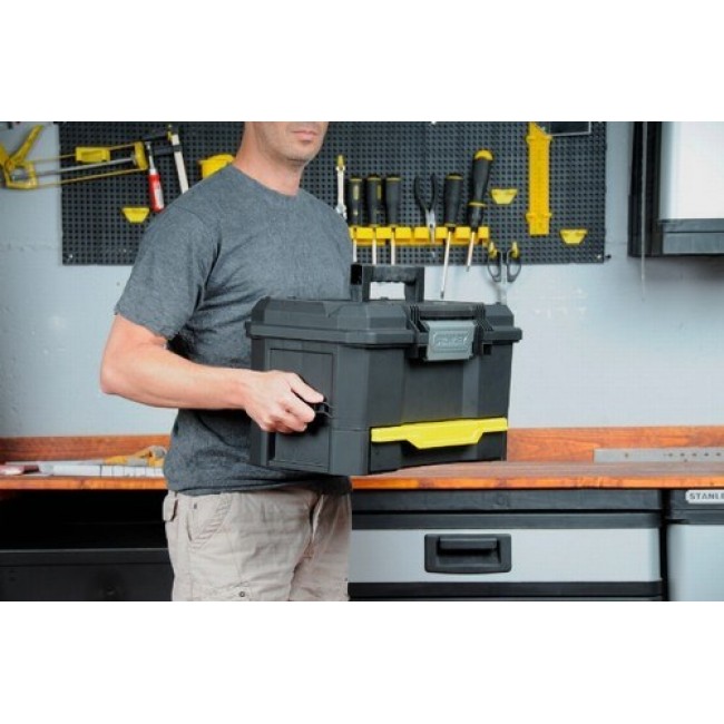 Stanley 1-70-316 small parts/tool box Plastic Black Stanley 1-70-316 small parts/tool box Plastic Black