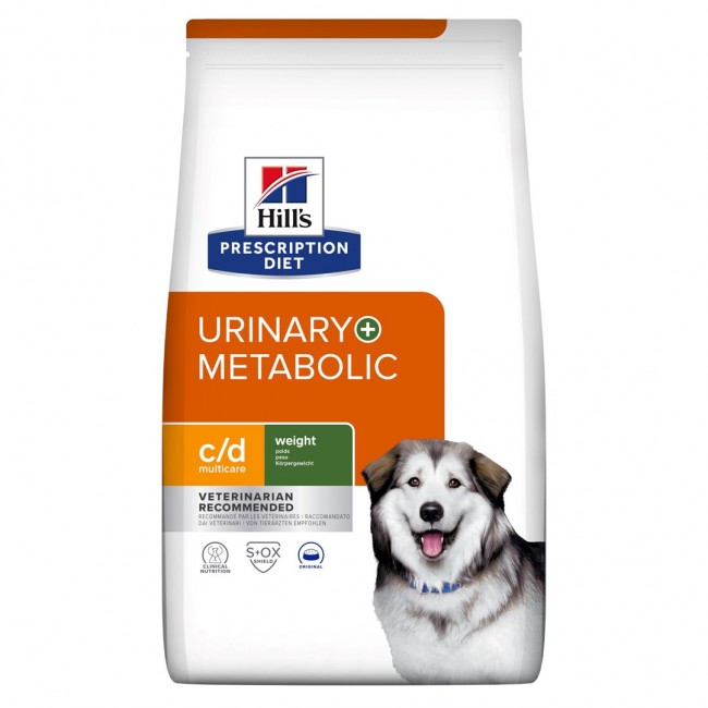 HILL'S PRESCRIPTION DIET Canine c/d Multicare + Metabolic Dry dog food 12 kg HILL'S PRESCRIPTION DIET Canine c/d Multicare + Metabolic Dry dog food 12 kg
