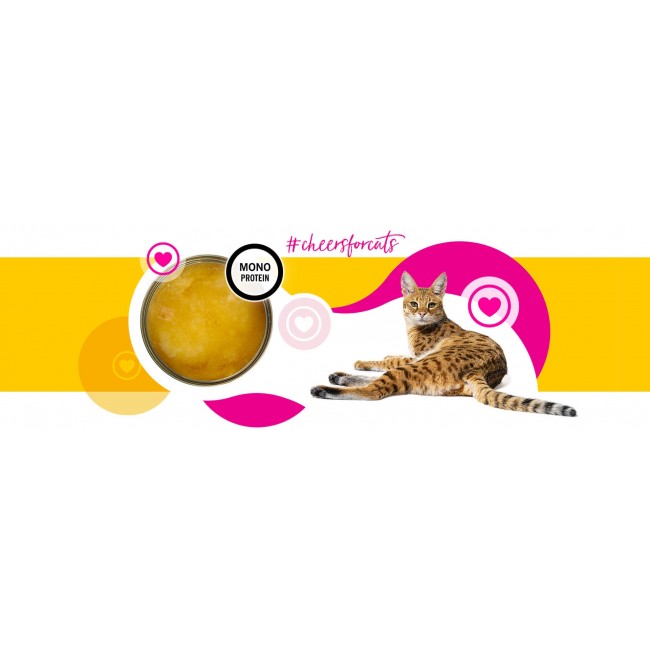 3COTY Cheers! 61. Chicken - wet cat food - 160g 3COTY Cheers! 61. Chicken - wet cat food - 160g