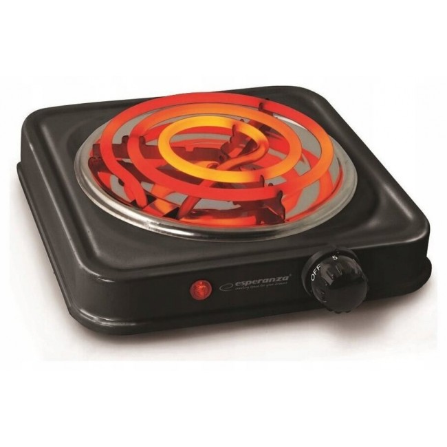 Esperanza EKH012K hob Black Countertop 21 cm 1 zone(s) Esperanza EKH012K hob Black Countertop 21 cm 1 zone(s)