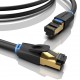 Vention Cat.8 SFTP Patch Cable 10M Black Vention Cat.8 SFTP Patch Cable 10M Black