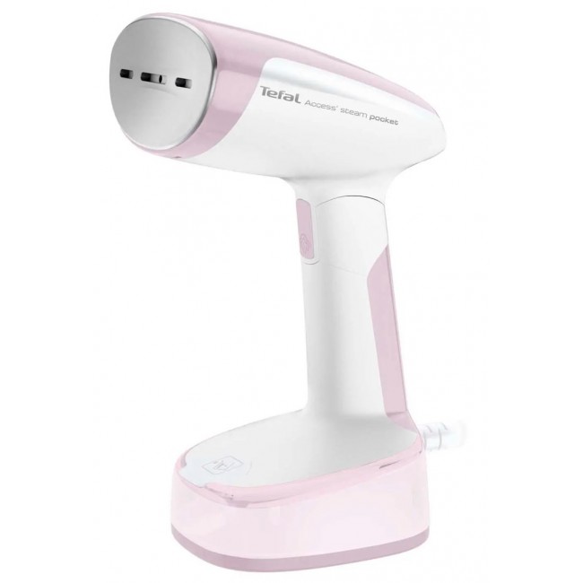 Tefal DT3050 Manual Clothes Steamer 0.12 l 1300 W Pink, White Tefal DT3050 Manual Clothes Steamer 0.12 l 1300 W Pink, White