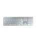 CHERRY KW 9100 SLIM FOR MAC keyboard Universal USB + Bluetooth QWERTZ German Silver CHERRY KW 9100 SLIM FOR MAC keyboard Universal USB + Bluetooth QWERTZ German Silver