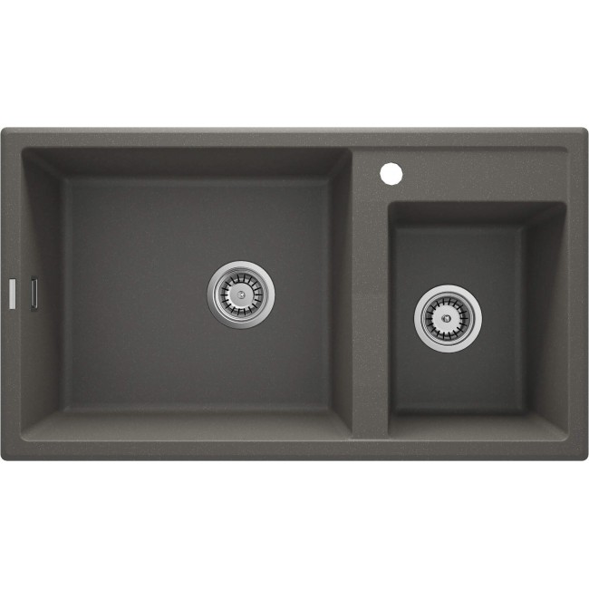 2-bowl granite sink