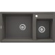 2-bowl granite sink