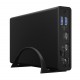 ICY BOX IB-382H-C31 HDD/SSD enclosure Black 2.5/3.5