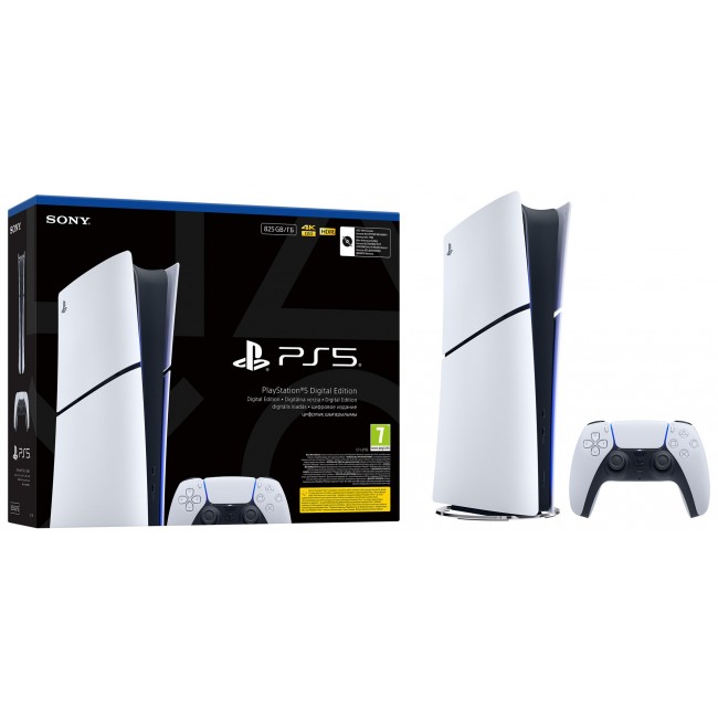 SONY PS5 Digital Edition 825GB console + 2 DS5 controllers SONY PS5 Digital Edition 825GB console + 2 DS5 controllers