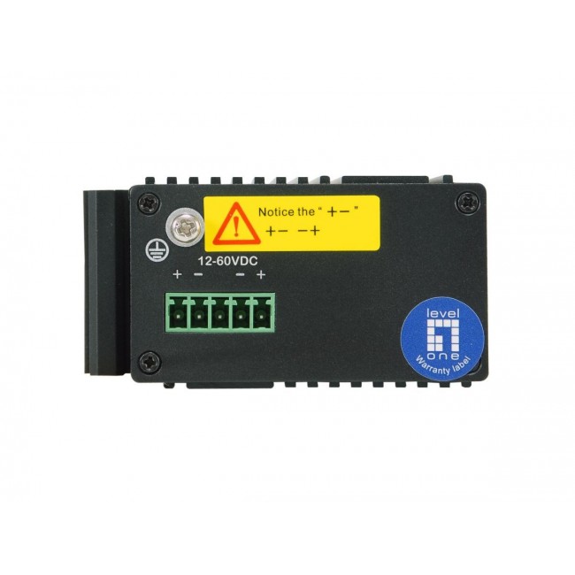 LevelOne IGU-0501 network switch Gigabit Ethernet (10/100/1000) Black