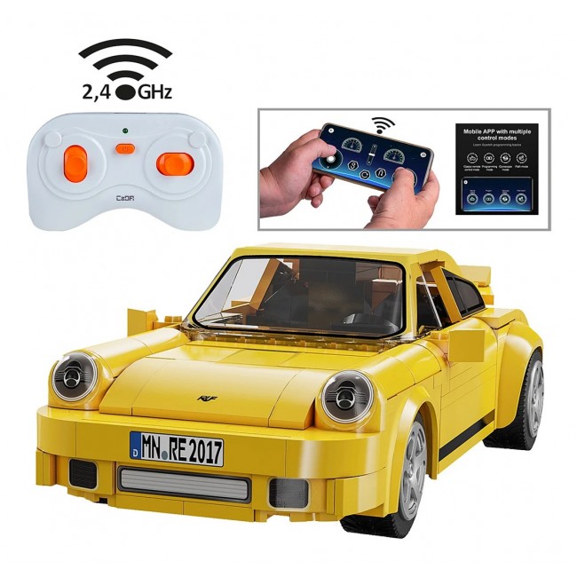 Jamara CaDA RUF CTR 2017 Yellowbird Radio-Controlled (RC) model Car Electric engine 1:20