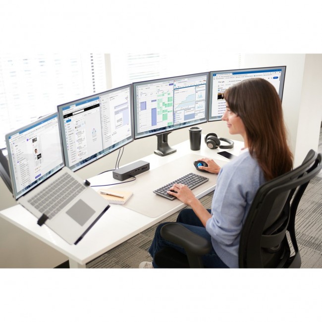 Kensington SmartFit One-Touch Height-Adjustable Dual Monitor Arm