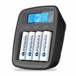 Battery charger Ni-MH USB-C everActive NC1000MV2