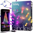 Twinkly Candies LED Christmas tree lights TWKC100RGB-G 6 M Candle shape