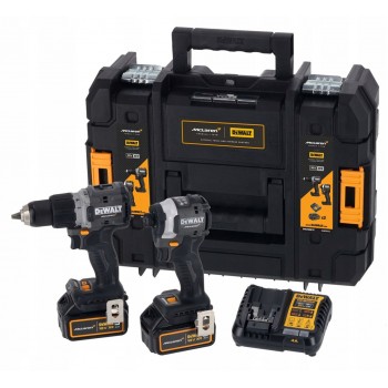 18V XR set with drill DCD85 and impact wrench DCF85 2x5Ah McLaren
