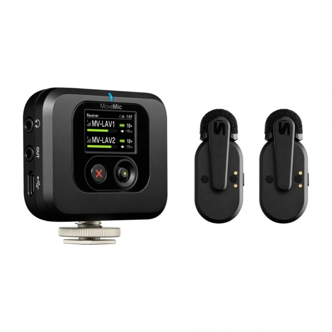 Shure MV-TWO-KIT-Z6 wireless microphone receiver Camera mount Shure MV-TWO-KIT-Z6 wireless microphone receiver Camera mount
