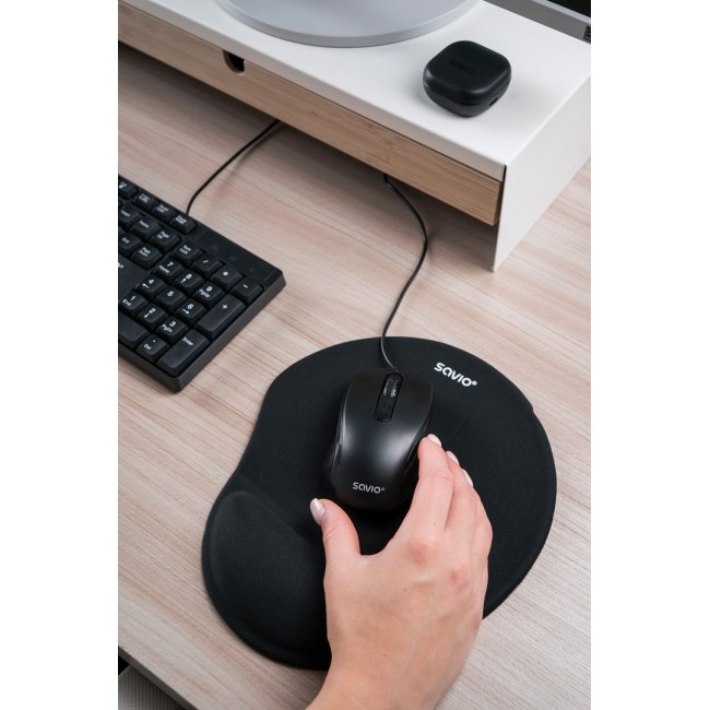 Savio KB-01 keyboard Home/Office USB QWERTY US English Black Savio KB-01 keyboard Home/Office USB QWERTY US English Black
