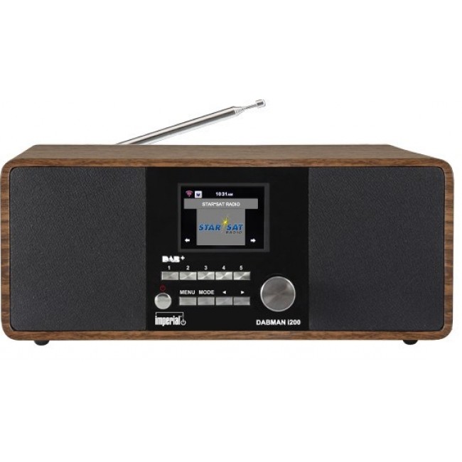 Radio imperial DABMAN i200 Internet/DAB+/DAB/UKW wood design Radio imperial DABMAN i200 Internet/DAB+/DAB/UKW wood design