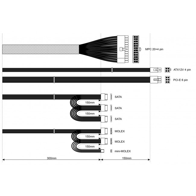 Akyga AK-B1-550 power supply unit 550 W 20+4 pin ATX ATX Grey Akyga AK-B1-550 power supply unit 550 W 20+4 pin ATX ATX Grey