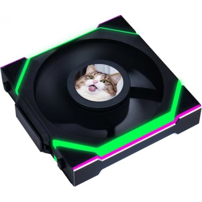 Lian Li UNI FAN SL Wireless LCD 120 Reverse Blade Computer case 12 cm Black 1 pc(s)