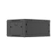 Lanberg WF01-6404-00B rack cabinet 4U Wall mounted rack Black