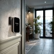 GreenBlue GB157 B Kinetic Battery-free Wireless Dorr Bell, Melodies, Black, Range up to 200m, IP44