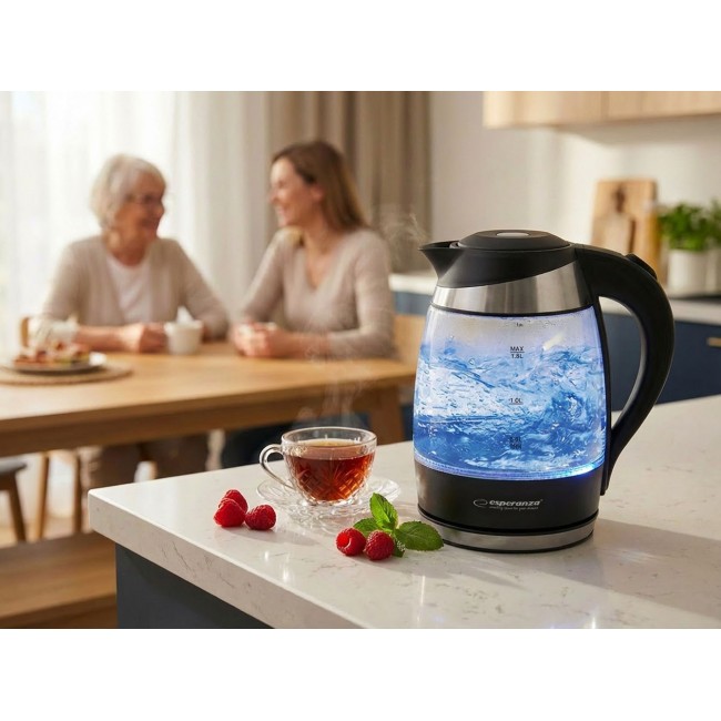 Esperanza EKK009 electric kettle 1.8 L Black, Multicolor 2200 W Esperanza EKK009 electric kettle 1.8 L Black, Multicolor 2200 W